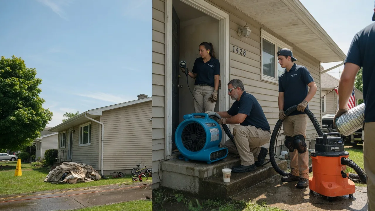 Water Damage Restoration in Charlottesville, IN near me